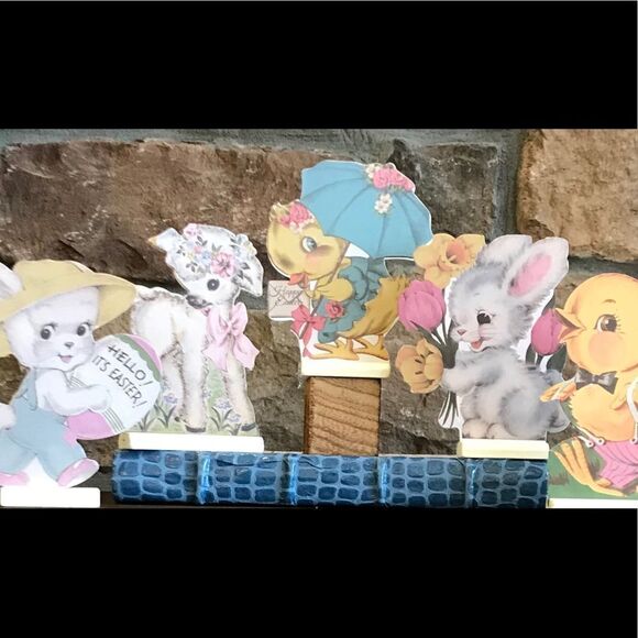 Easter Bunny Rabbit Decor Shelf Sitter NTW Motivational Sign Easter Decor - Picture 2 of 9